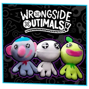 New Wrongside Outimals Plush Chapter 5 Doll Cute Anime Peripherals Toy Birthday Christmas Gift
