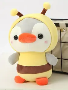 Creative Plush Penguin Keychain for Bags, Cute Transforming Penguin Plush Pendant for Men and Women, Unique Soft Accessory for Daily Use, Super Soft Fluffy