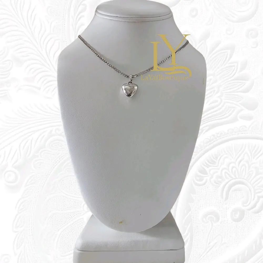 LaYaiBoutique #1461 High quality gold plated heart and chain