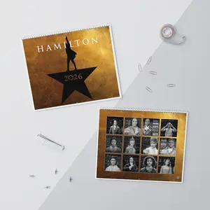Hamilton Musical Calendar 2026, America Musical Calendar, Gift for fans