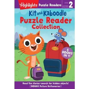 Kit and Kaboodle Puzzle Reader Collection: Level 2 6-In-1 Story Collection for Kids Learning to Read, Practice Reading with Puzzle Fun -- Michelle Portice, Hardcover