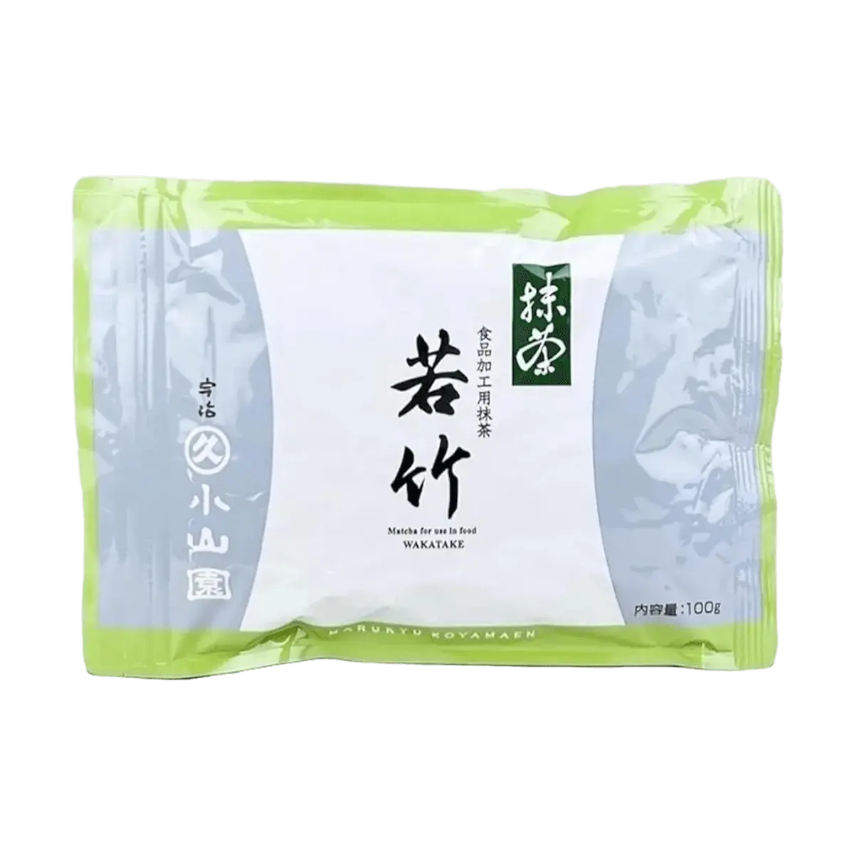 MARUKYU KOYAMAEN Wakatake Matcha Powder 100g - Authentic Japanese Green Tea with Fresh Aroma & Rich Flavor, Ideal for Lattes & Baking, Traditional
