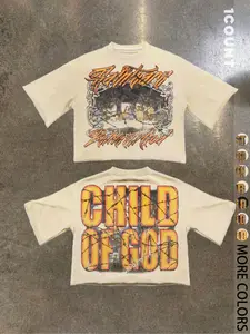 Unisex Short Sleeve Letter Print Tee, Casual Comfortable Loose Fit Fashion T-Shirt, Summer Organic Fabric, Simple Style