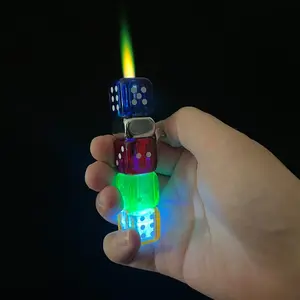 New Valentine's Day gift for lovers and family, stress-relief lighter with Chinese-style design, dice gameplay (butane not included) travel-friendly design Whiskey Decanter Shot Glass Set