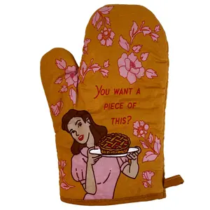 Funny Oven Mitts Heat Resistant Pot Holders With Full Print Food Designs Funny Graphic Kitchenware Bakeware Funny Food  Novelty Cookware