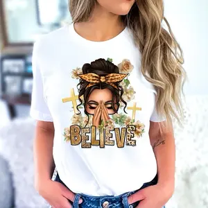 BELIEVE- READY TO PRESS DTF HEAT TRANSFER- NOT A T-SHIRT