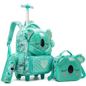 Cute Backpack Plush Animal Cartoon Travel Bag for Baby Girl Sloth Design Soft Material Perfect for Toddlers