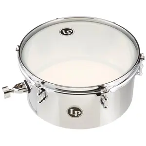 212 MAIN Chrome Steel Timbale Percussion Instrument - 5.5x12 in, Music Accessory for Enthusiasts