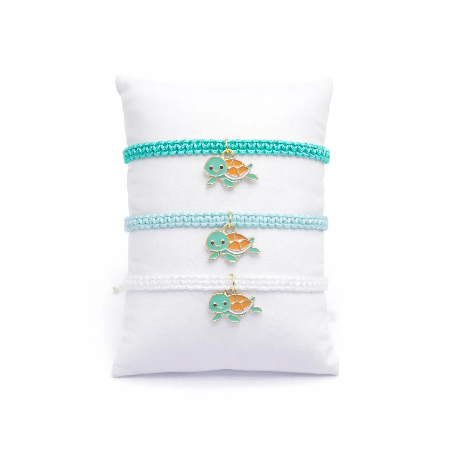 Turtle Macrame Friendship Bracelet