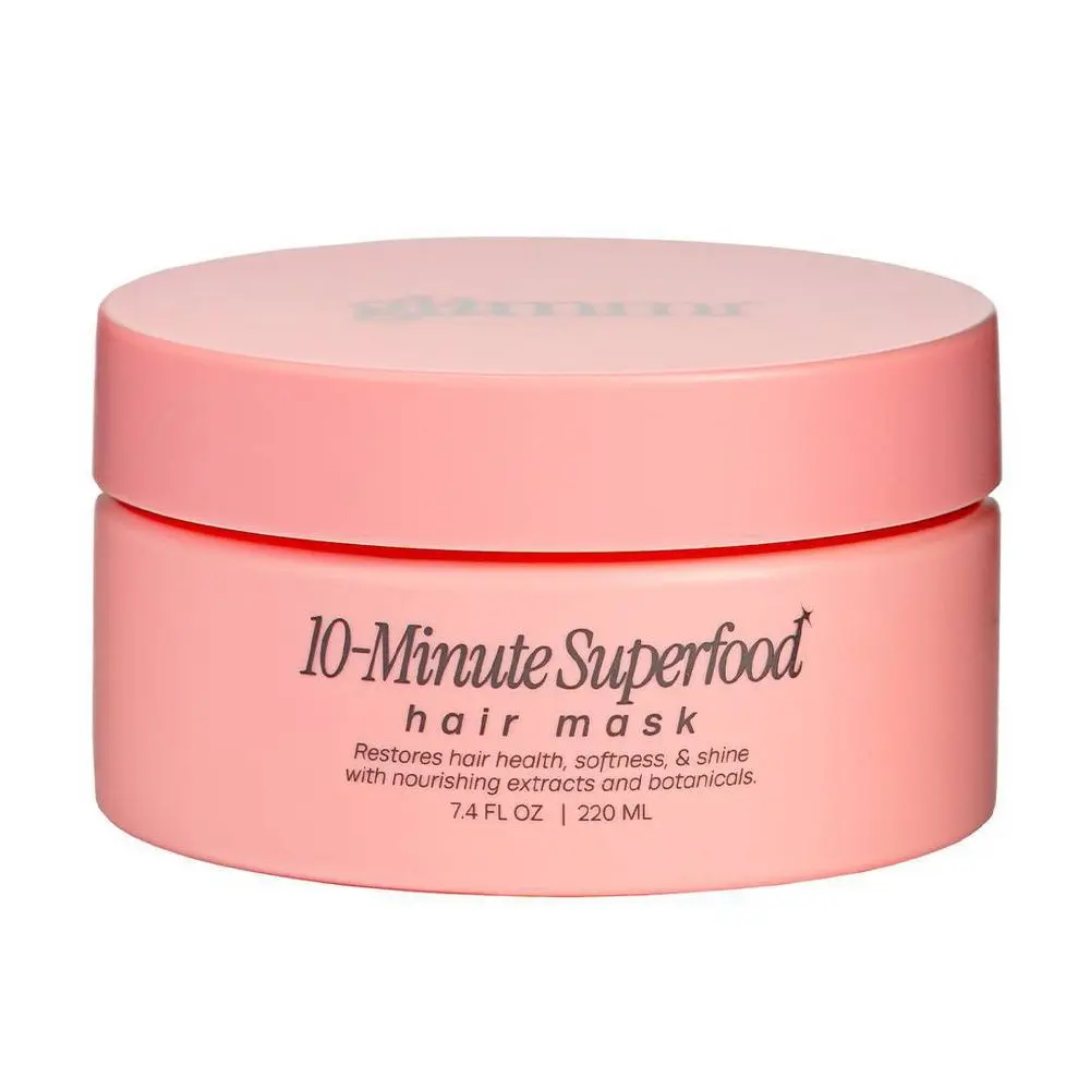 Glimmr 10-Minute Superfood Hair Mask - 7.4 fl fl oz: Moisturizing Strengthening Smoothing Hydrating Nourishing