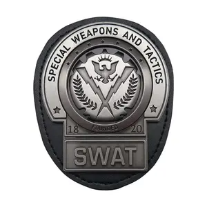 DC Dark Knight Trilogy Gotham City SWAT Badge Limited Edition Metal Replica