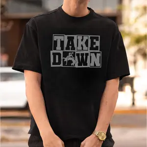Take Down Wrestling T-shirt, Sport Tee, Judo, Cool Unisex Shirt, Casual Streetwear