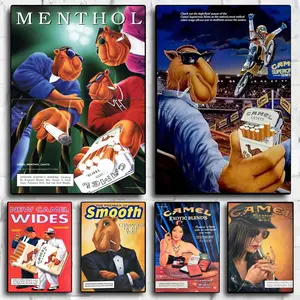 Classic Brand C-Camel Poster Peel & Stick Poster Set Wall Art – Self-Adhesive Aesthetic Room Decor | Gallery-Quality Waterproof Fade & Scratch Resistant Prints | Living Room, Bedroom, Dorm Home Decoration Multiple Sizes