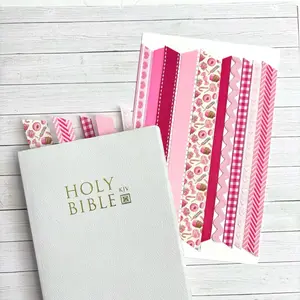 Bible Ribbons • Pinks • Bible Bookmarks • Pack of 10 reading bookmark