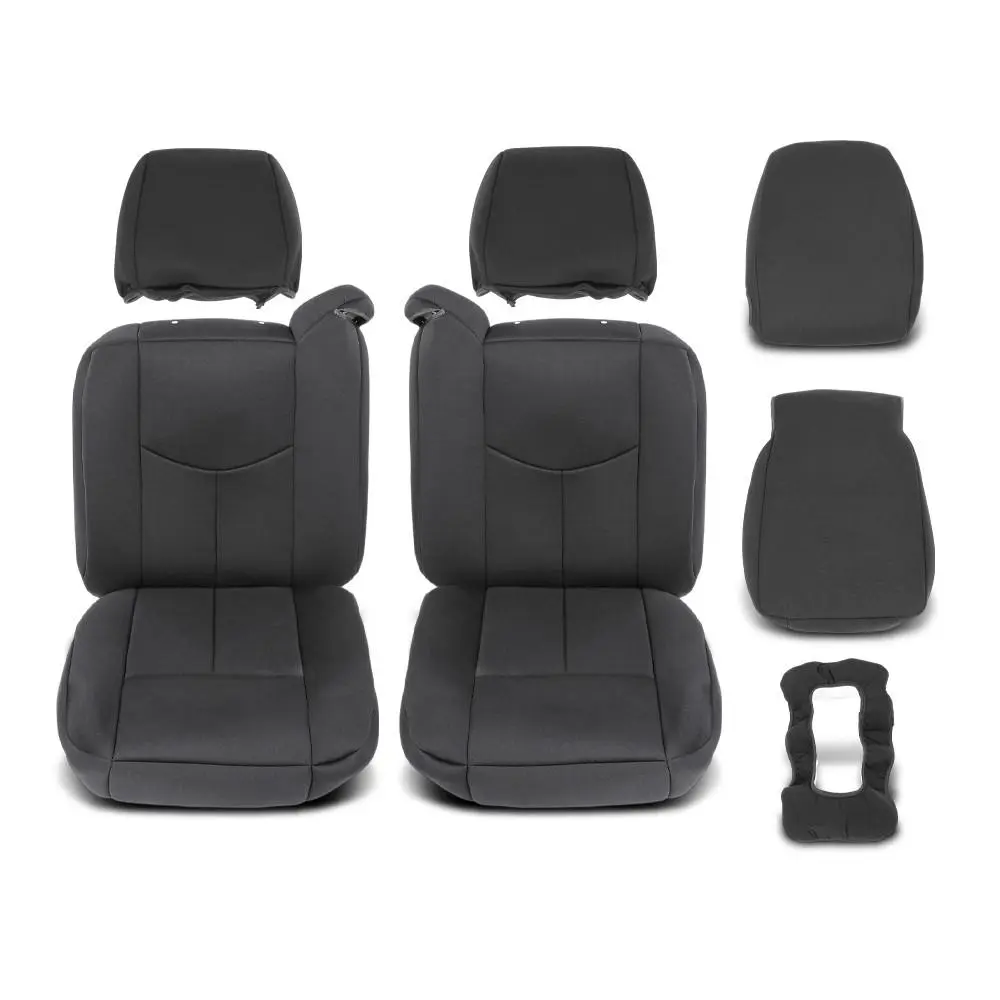 G-PLUS Motor Interior Fit For 1999-2006 Chevy Silverado GMC Sierra Front Seat Covers Replace