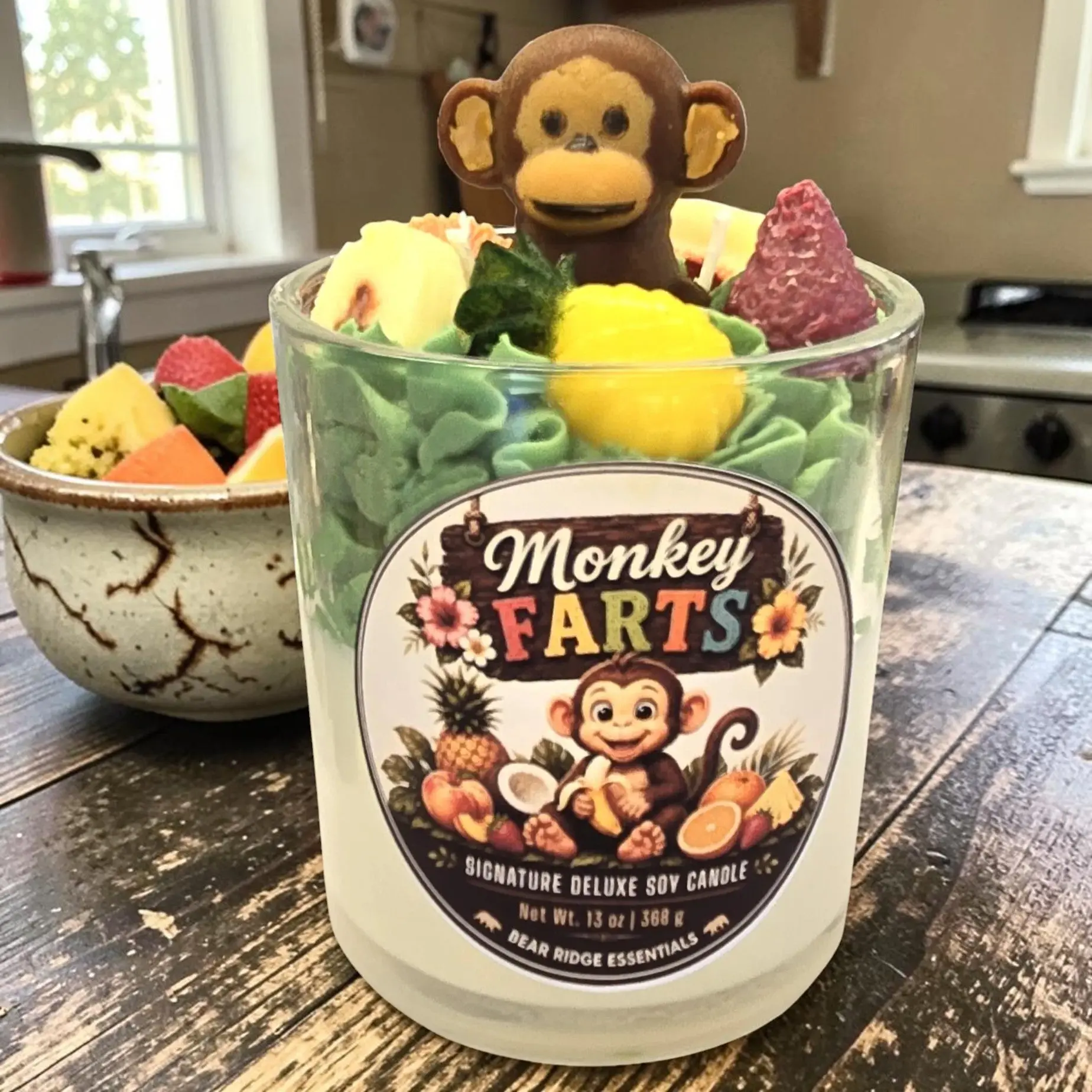Monkey Farts- Signature Deluxe Candle