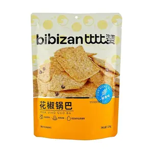 BiBiZan Spicy Pepper Snack Crisps 128g - Crunchy and Flavorful
