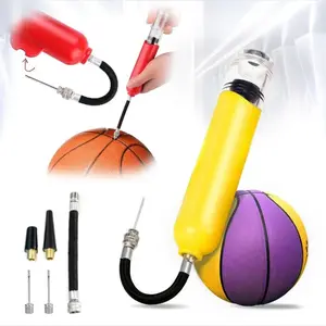 Mini Air Pump with Needle & Nozzle, Portable Double Action Quick Inflation Pump for Basketball, Balloons & All Sports Equipment tiktokshopspringglowup,summervibes outdoorfun