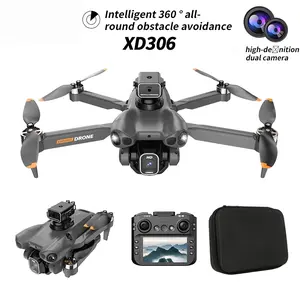 CS25 RC Drone Quadcopter for Adults and Beginners, Portable Drone Toy with Remote Control and Carrying Case, Gift Drone for Kids and Travel