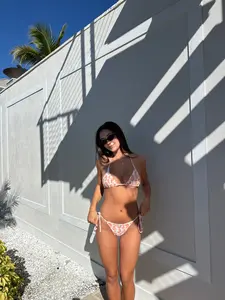 Ibiza triangle paisley top