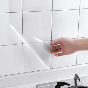 Clear Contact Paper Roll 17.7'' x 118'' Clear Glossy Self-Adhesive Film Cover Removable Protective Film Transparent Liners Drawers Shelves Kitchen Cabinets Desks Fridge Roll