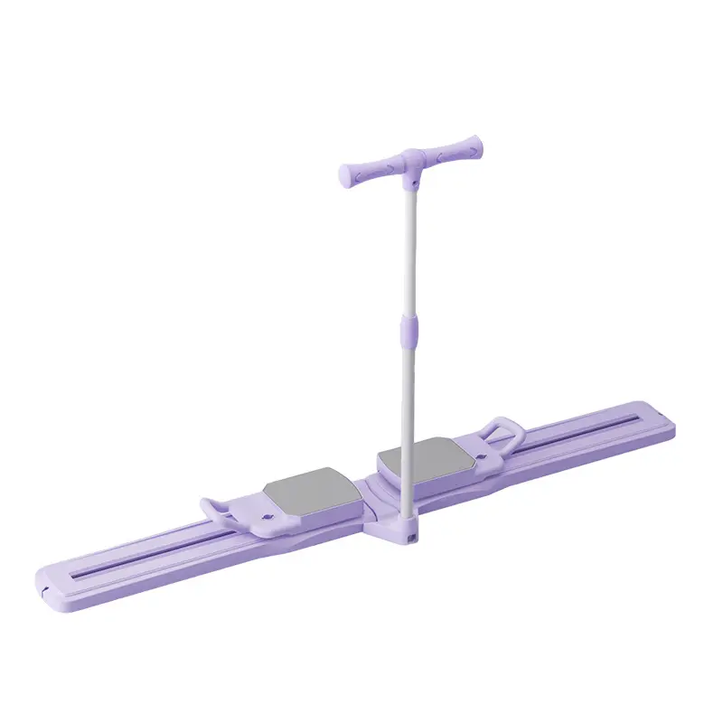 GlideSki Home Ski Trainer, Leg Toner & Pelvic Trainer, SkiCore Foldable Leg Sculptor, Portable Ski Shape Machine pilate equipment