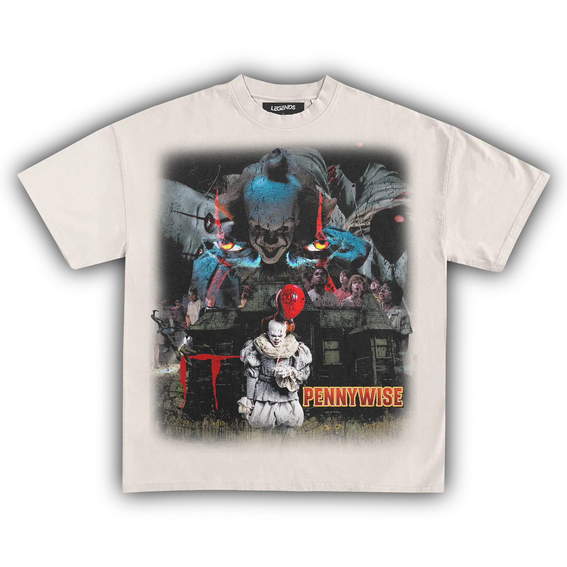 PENNYWISE VINTAGE GRAPHIC T-SHIRT, VINTAGE Y2K UNISEX, GIFT FOR FAN
