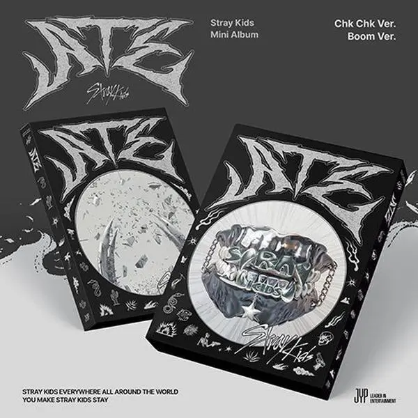 Stray Kids – ATE [Standard Ver] — CHK CHK Ver / BOOM Ver (CD + Photobook + PCs)