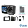 Xtra Edge Action Vlogging Camera - 1/1.3" Sensor, 4K Cinematic Recording, Hyper Stabilization, 52 Ft Waterproof, 3-Hour Battery, Universal Quick Mount, Protective Frame, Handheld Device for Content Creators, Adventure Photography