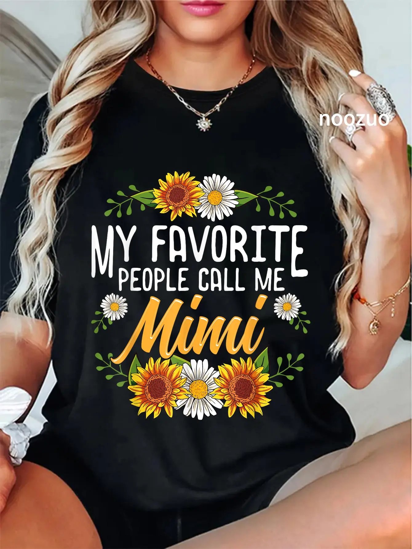 100% Cotton My Favorite People Call Me Mimi Shirt Mothers Day Gifts T-Shirt