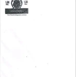 Papye Timbre / Papier estampé rituel d'Haïti