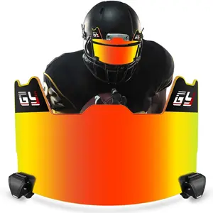 FV007 Tinted Football Helmet Visor for Adult and Youth Football Helmets