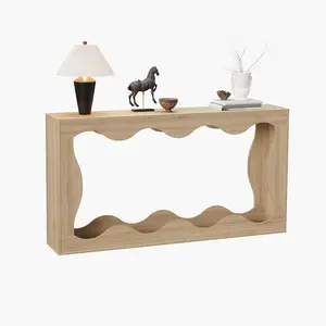 Console Table for Entryway, Narrow Hallway Sofa Table Behind Couch, Modern Console Table with Storage and Drawers