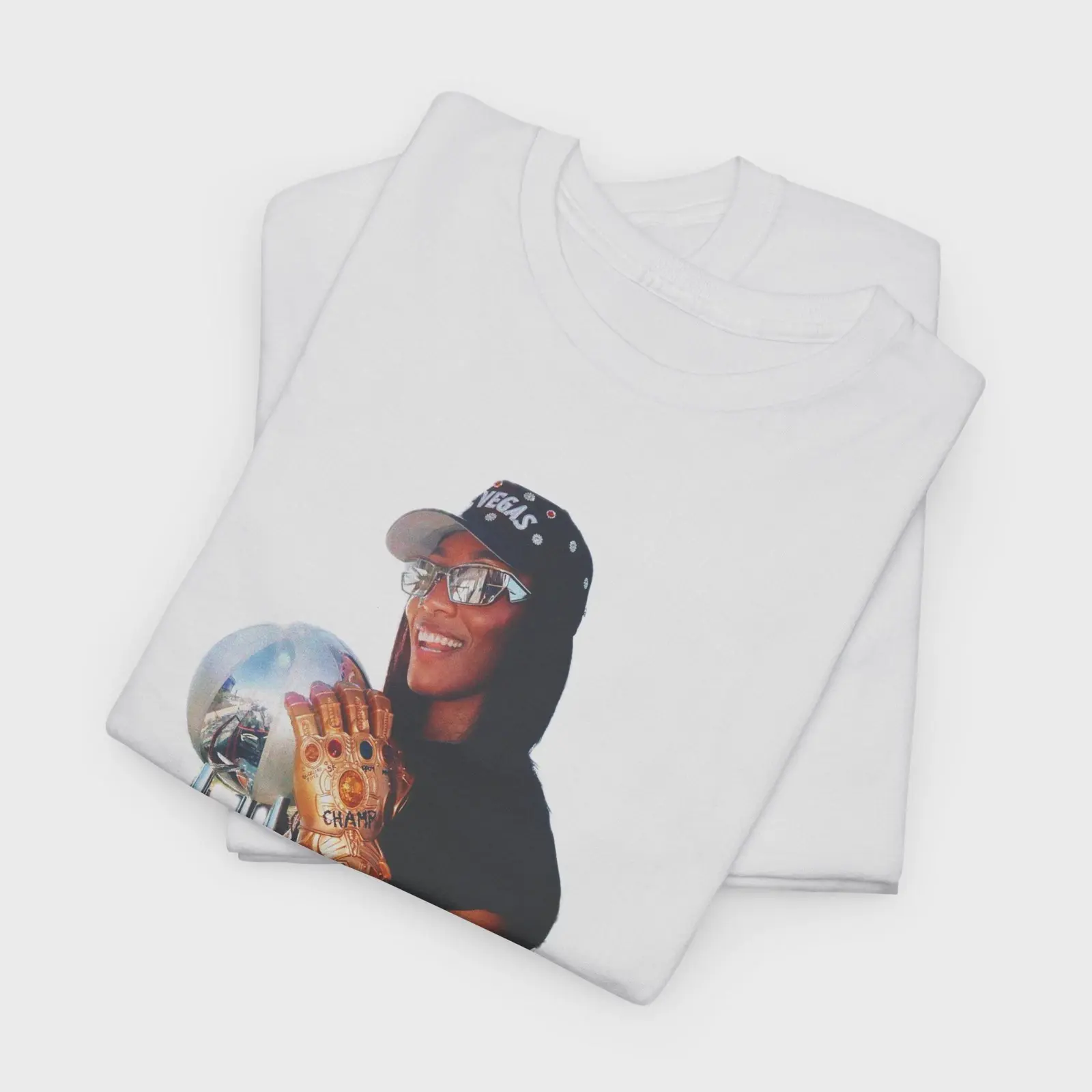 Retro A'ja Wilson Graphic Tee Unisex Heavy Cotton Tee -Sports Fans, Basketball