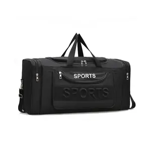Large Capacity Sports Bag, Short Trip Handbag, Multi-Layer Gym Exercise Luggage, Waterproof Nylon Training Bag, Outdoor Casual Shoulder Bag, Workout Sport Bags, Outdoor Fitness Bag, Gym Bags
