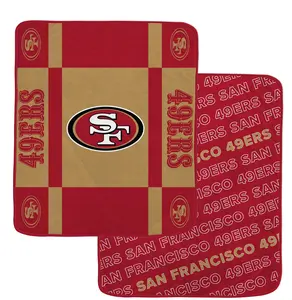 NFL Reverse Block Double Sided 60x70 Ultra Cozy Blanket