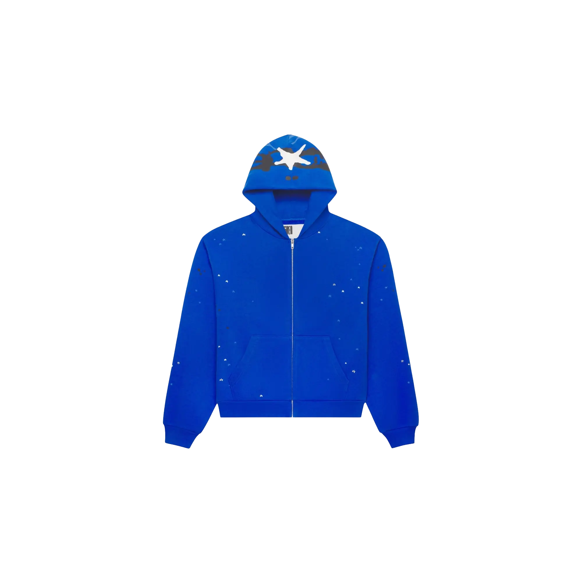 Heavy Web Full Zip Hoodie "Tory Blue" SP5der503