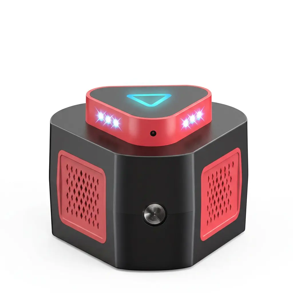 4-in-1 Plug-In Pest Repeller - Indoor Rodent & Insect Control Plug-In Unit with Advanced 360° Soundwave Tech, Non-Toxic Ultrasonic Whole-Home Guard for Garage/Kitchen Protection Against Mice, Rats, Squirrels, Bats, Home Protection
