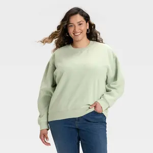 Women's Pullover Sweatshirt - Universal Thread Sage Green XXL