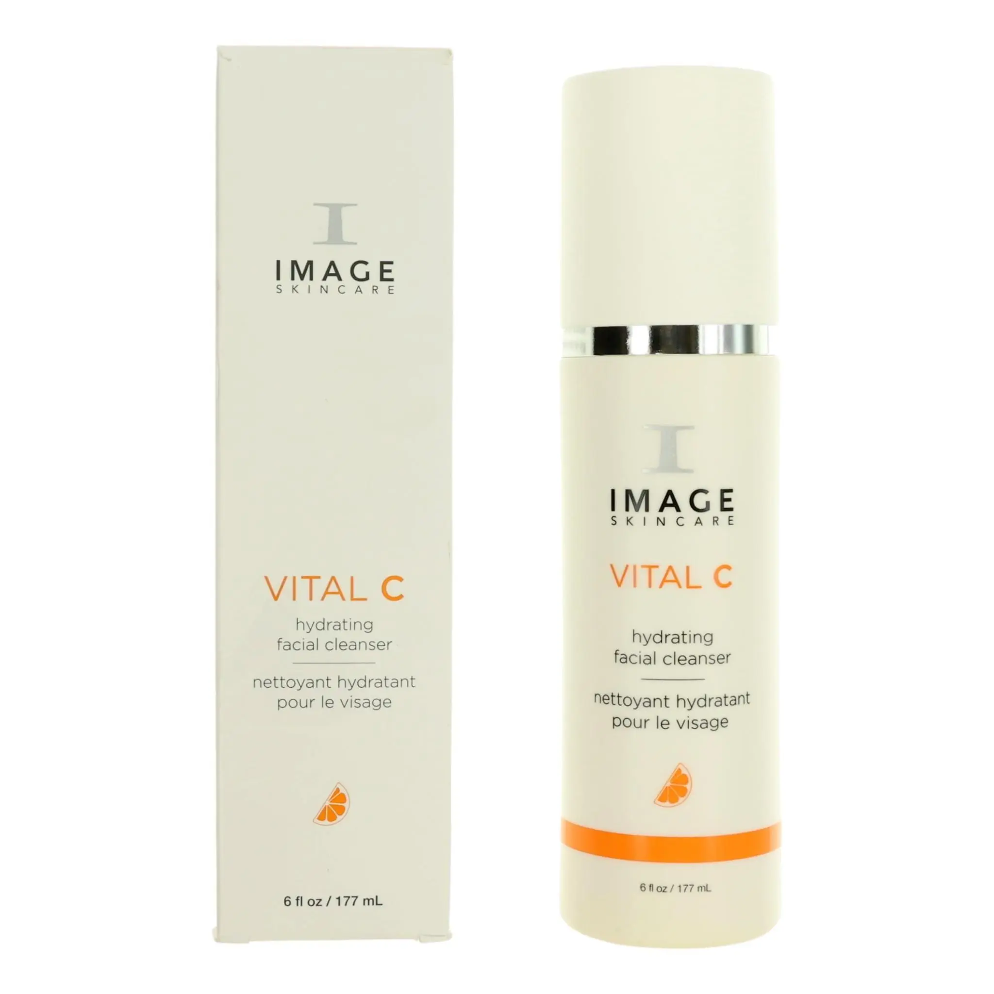 Image Skincare Vital C Hydrating Face Cleanser - Cleansing Formula, 6 fl oz Bottle, for Women's Beauty & Personal Care (No Harsh Additives)