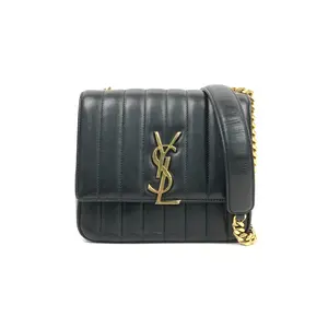 Pre-owned Yves Saint Laurent Leather Shoulder Bags YSL 7.48'' R2589 Shoulder Bag C1361478518 0410 T1 Rina