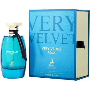 Maison Alhambra Very Velvet Aqua Eau De Parfum (EDP) for Women, Elegant Perfume with Luxurious Velvet Texture & Aquatic Vibe
