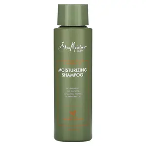 SheaMoisture Men, Moisturizing Shampoo, Raw Shea Butter & Mafura Oil, 15.8 oz (444 ml)