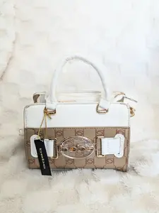 bebe Leilani Monogram Crossbody Handbag, Women's Wallet Bag for Everyday Use