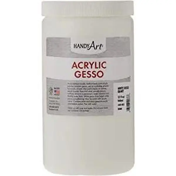 Medium Student Acrylic Paint, 32 oz, Gesso White Medium Student Acrylic Paint, 32 oz, Gesso White