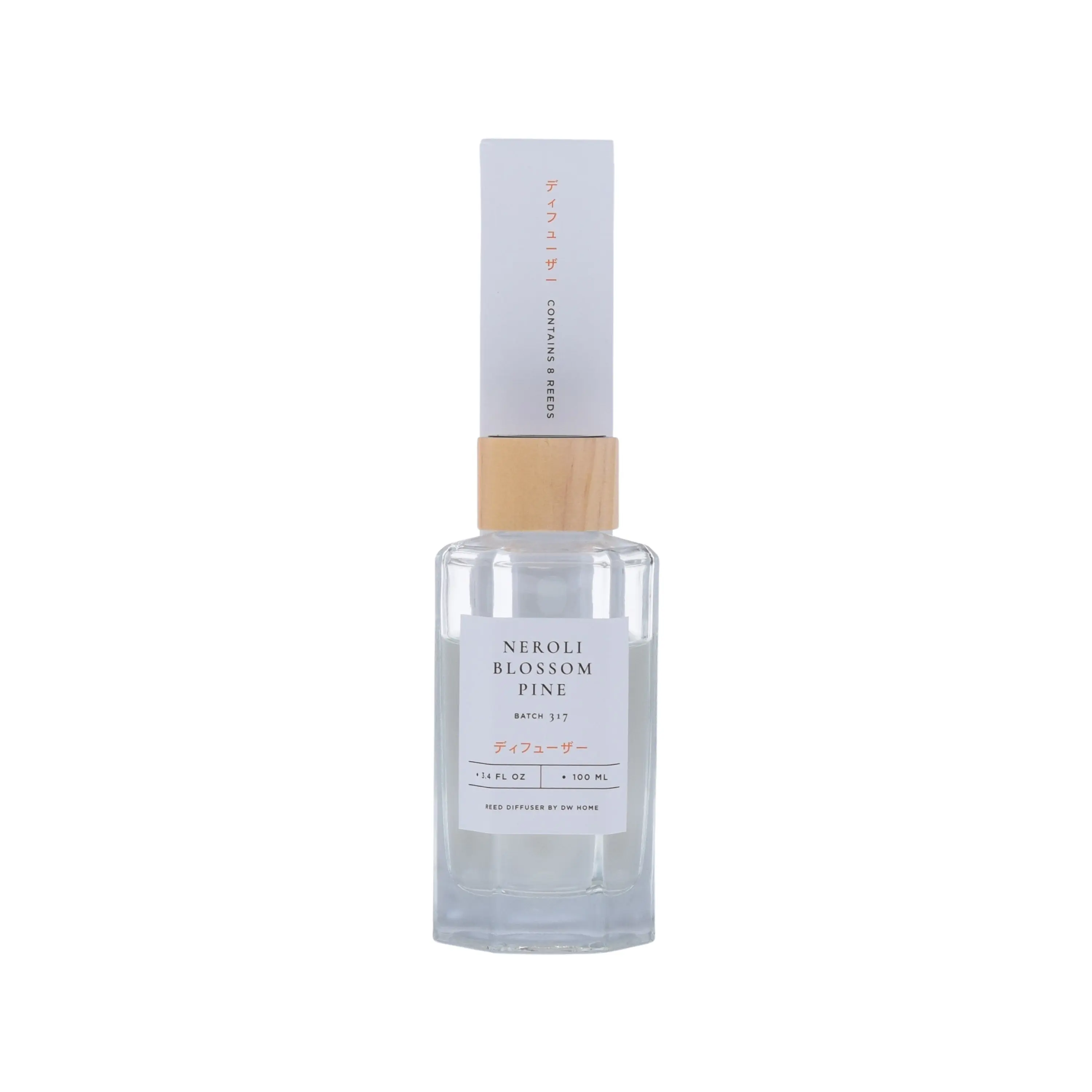 Neroli Blossom-Pine Scent Home Diffuser (100ml Bottle Scented Oil Diffusers), Flowers-Infused All Seasons Aroma Freshener for Indoor Spaces, Ideal for At-Home Routine, Fragrance Oil