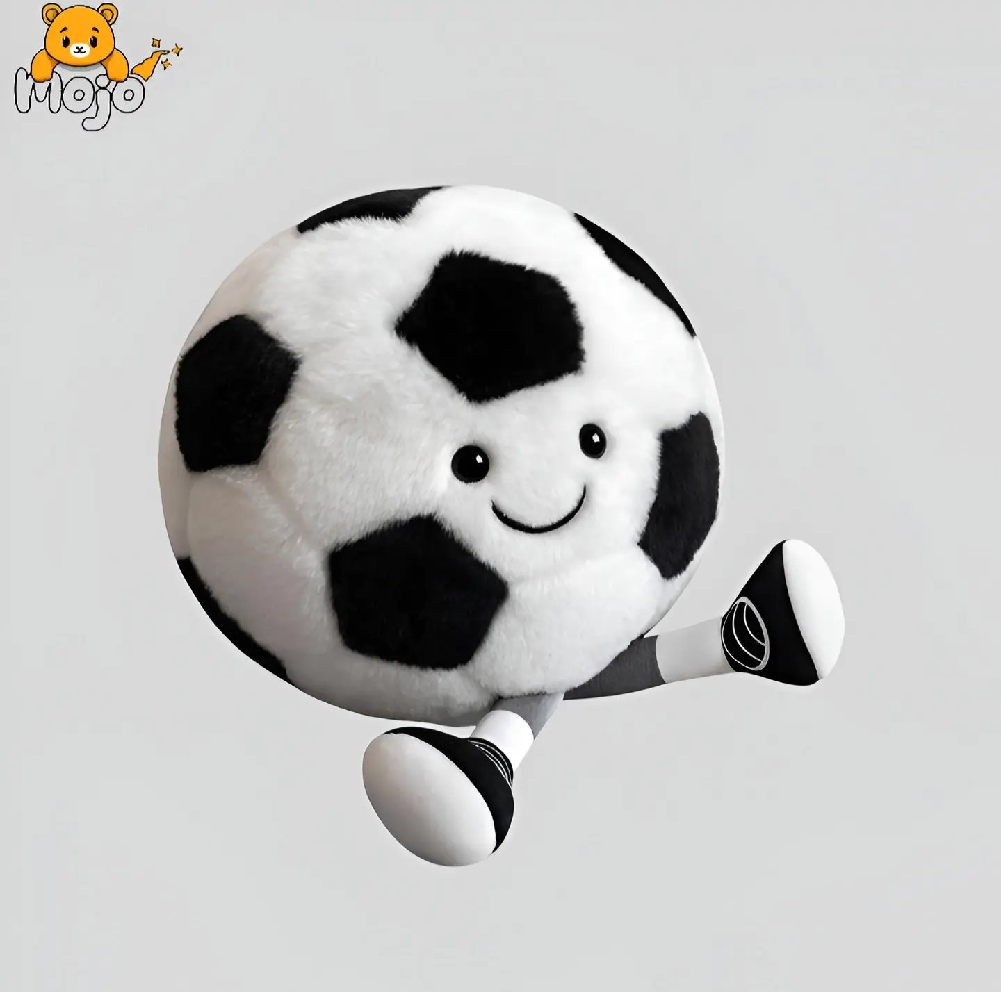 Soccer Plush Toy, Cute Football Plush Toys, Soft Stuffed Sport Throw Pillow Plush Ball, Gift for Kids Birthday, Football Warmies, Soft Stuffed Sports Plush Ball, Filled Sports Ball Toy, Creative Football Doll, Cute Plush Stuffed Animal,