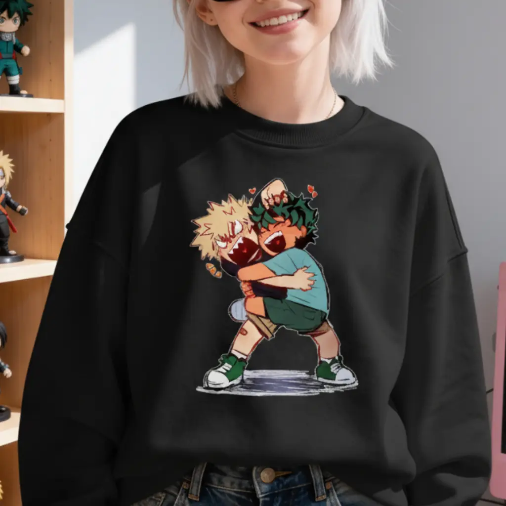 Funny Bakugou Izuku Shirt, Bakudeku My Her0 Academia Sweatshirt, MHA Tee, Trending Anime Tee, Gift For Fans, For Men, For Women