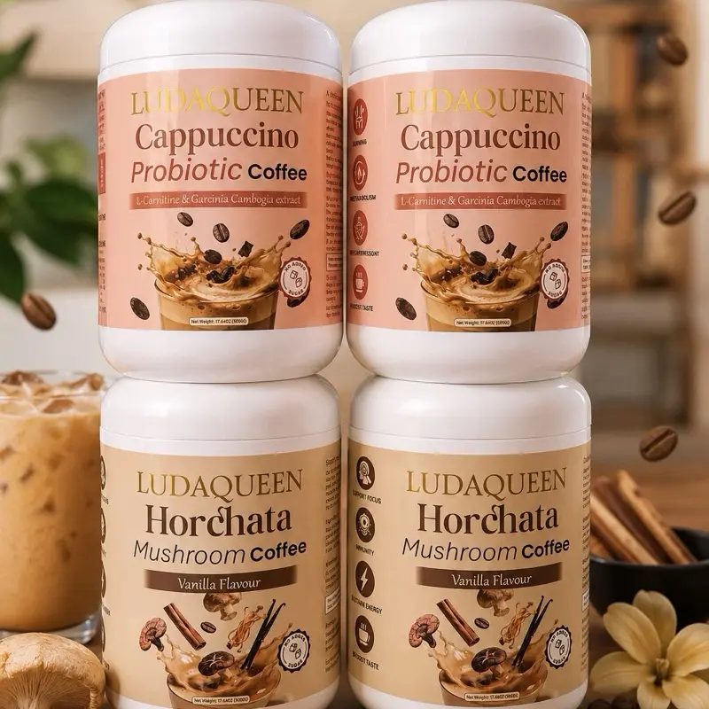 Coffee capuchino2 / horchata, hongos 2 Coffee 4 packages