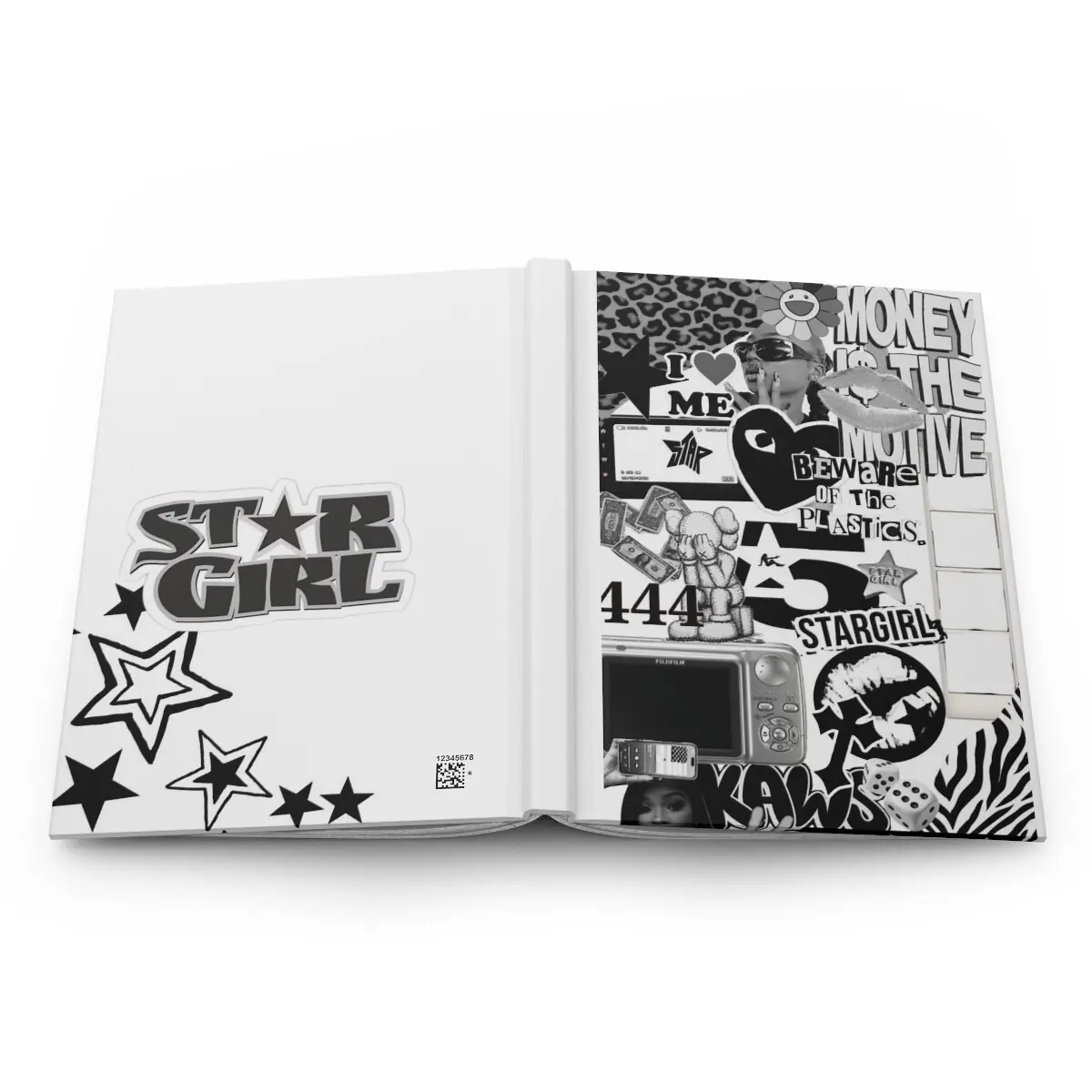 Y2K themed journal
